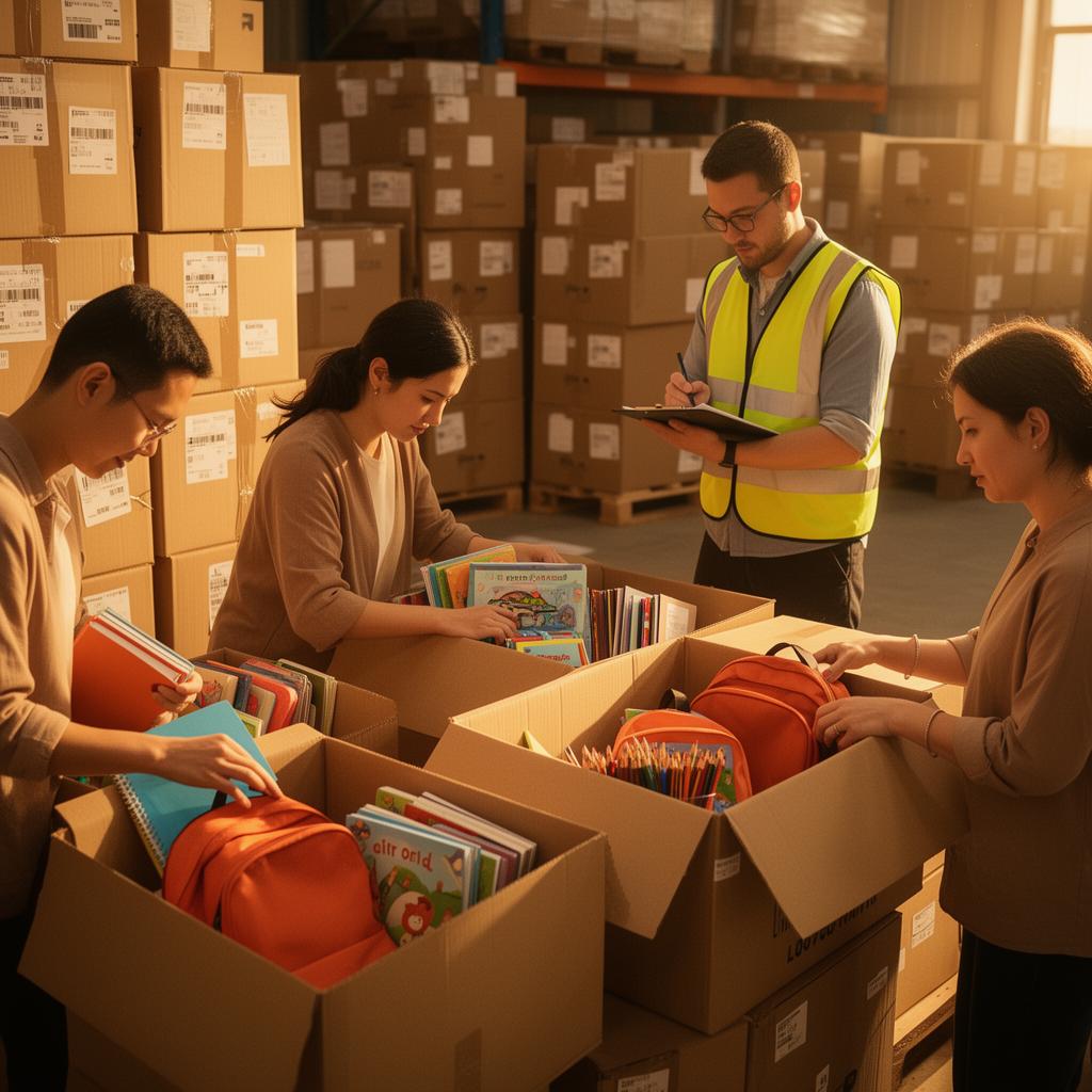 From warehouse to schoolyard: how Phoenix Kits get packed and shipped around the world.